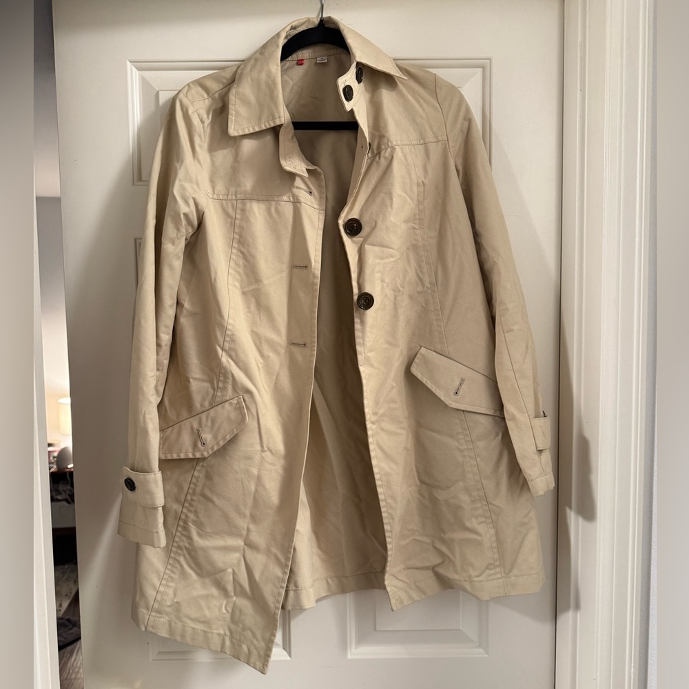 Uniqlo Classic Beige Trench Coat